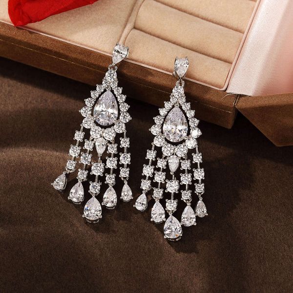 hbp fashion luxury new 925 geometric asymmetric silver long three dimensional tassel anti allergic temperament earrings, Golden
hbp fashion luxury new 925 geometric asymmetric silver long three dimensional tassel anti allergic temperament earrings, Golden
