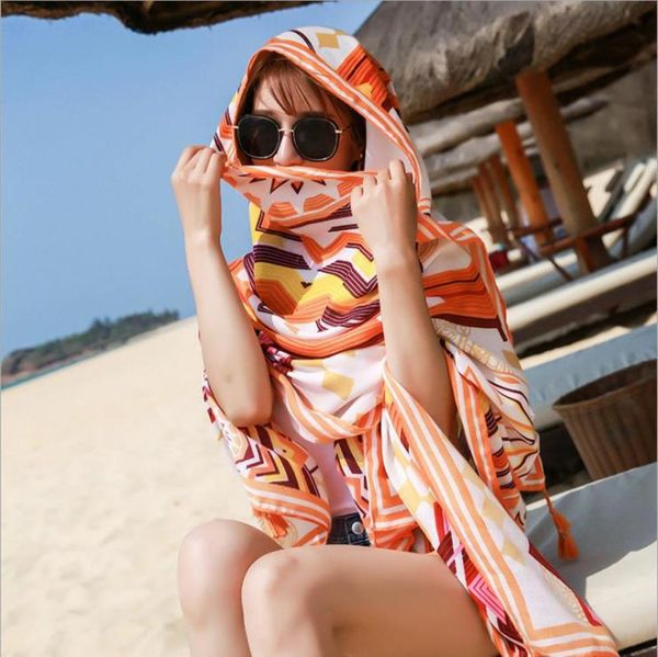 20 year new national style silk women's printing holiday sun proof shawl air conditioner cotton linen travel scarf, Blue;gray
20 year new national style silk women's printing holiday sun proof shawl air conditioner cotton linen travel scarf, Blue;gray