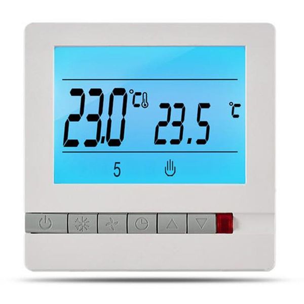 smart home control 16a 230v electric floor heating thermostat temperature controller instrument programmable lcd display screen
smart home control 16a 230v electric floor heating thermostat temperature controller instrument programmable lcd display screen