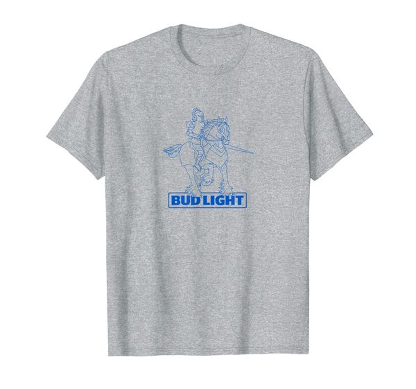 bud light knight dilly dilly t-shirt, White;black