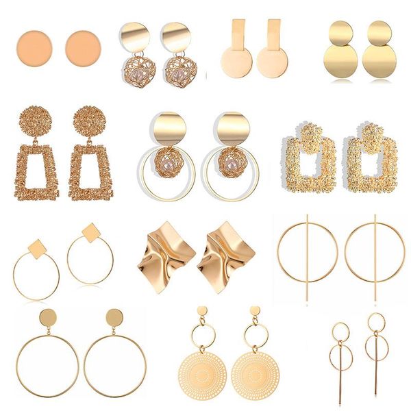 dangle & chandelier 2021 fashion statement earrings big geometric for women hanging drop earing modern jewelry, Silver
dangle & chandelier 2021 fashion statement earrings big geometric for women hanging drop earing modern jewelry, Silver