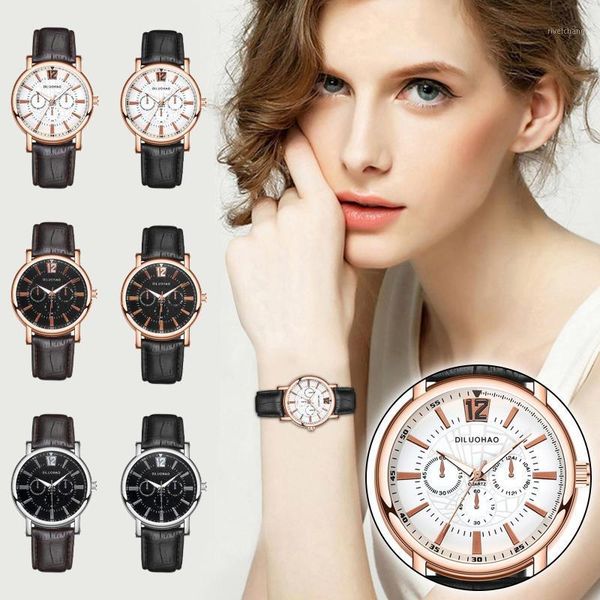 wristwatches faux leather quartz watch elegant women's three-eye up scale belt simple fashion wristwatch clock montre femme, Slivery;brown
wristwatches faux leather quartz watch elegant women's three-eye up scale belt simple fashion wristwatch clock montre femme, Slivery;brown