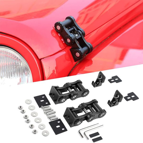 black aluminum alloy hood catch latches kit for jeep wrangler jk jku 07-17 auto exterior accessories
black aluminum alloy hood catch latches kit for jeep wrangler jk jku 07-17 auto exterior accessories