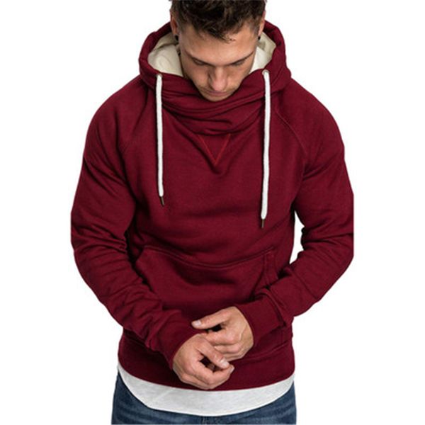 men embroidery splicing hoodies fashion trend teenager long sleeve solid color hooded male winter casual fleece pullover hoodies, Black
men embroidery splicing hoodies fashion trend teenager long sleeve solid color hooded male winter casual fleece pullover hoodies, Black