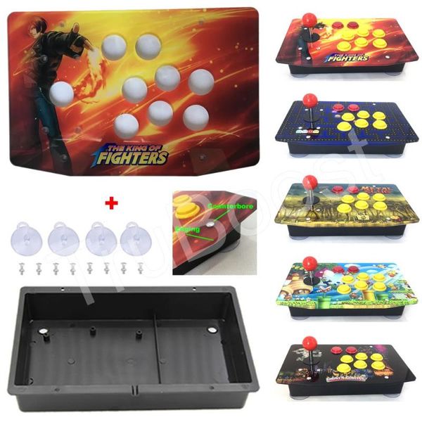 game controllers & joysticks diy arcade joystick kits acrylic multiple artwork panel flat case including suckers screws replacement part
game controllers & joysticks diy arcade joystick kits acrylic multiple artwork panel flat case including suckers screws replacement part