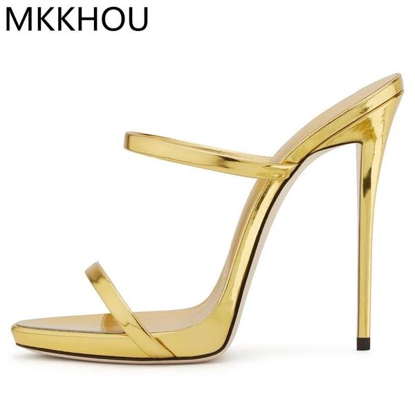 sandals mkkhou fashion women's gold pumps classic word thin belt combination stiletto 12cm high heels summer slippers, Black
sandals mkkhou fashion women's gold pumps classic word thin belt combination stiletto 12cm high heels summer slippers, Black