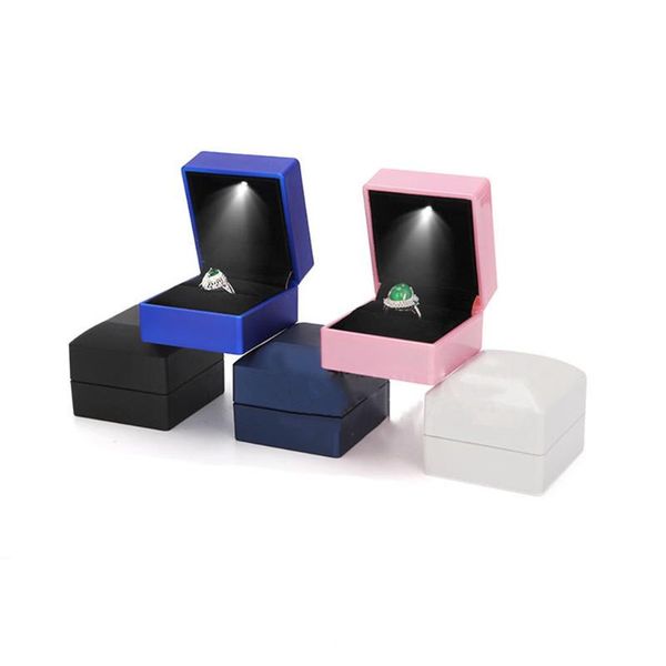 gift wrap 1pcs led lighted earring ring box piano paint engagement wedding jewelry display storage case luxury gold earrings
gift wrap 1pcs led lighted earring ring box piano paint engagement wedding jewelry display storage case luxury gold earrings