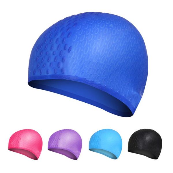 1 piece men women elastic silicone swimming caps lady swim pool cap waterproof long hair swim hat
1 piece men women elastic silicone swimming caps lady swim pool cap waterproof long hair swim hat