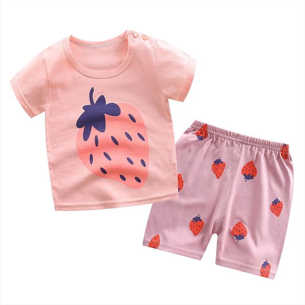 baby girls summer clothes toddler girl 2 pieces short sleeve cotton t shirt pants sets kids sleepwear clothing suit children, White
baby girls summer clothes toddler girl 2 pieces short sleeve cotton t shirt pants sets kids sleepwear clothing suit children, White