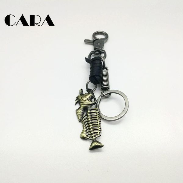 keychains cara arrival mens cool fish bone key chain charm antique bronze hip hop fashion pendant jewelry cara0186, Silver
keychains cara arrival mens cool fish bone key chain charm antique bronze hip hop fashion pendant jewelry cara0186, Silver