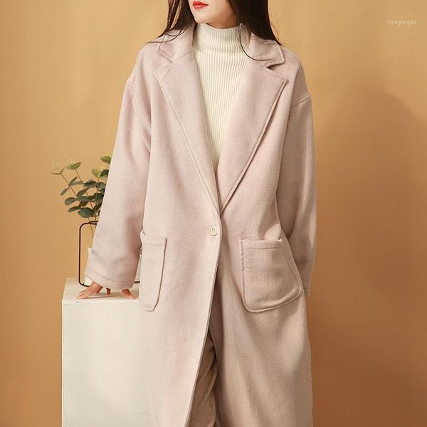 women's wool & blends fashion korean jacket women autumn spring coat female long ladies jackets and coats winter clothing abrigo mujer, Black
women's wool & blends fashion korean jacket women autumn spring coat female long ladies jackets and coats winter clothing abrigo mujer, Black