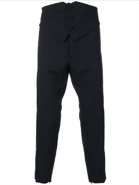 men's pants nine-minute casual pencil spring and autumn black false two vest type high waist naked
men's pants nine-minute casual pencil spring and autumn black false two vest type high waist naked