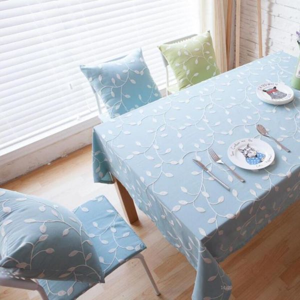 beautiful leaves embroidered tablecloth green blue white polyester cotton home table cloth leaf table cover dust proof zc017
beautiful leaves embroidered tablecloth green blue white polyester cotton home table cloth leaf table cover dust proof zc017