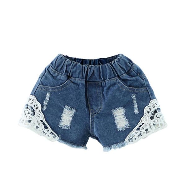 shorts summer girls lace hole jeans cowboy kids cute short pocket denim children, Black
shorts summer girls lace hole jeans cowboy kids cute short pocket denim children, Black