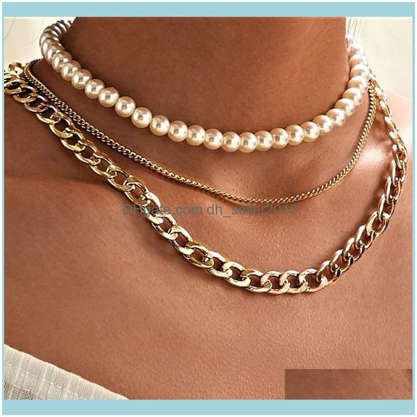 necklaces & pendants jewelrypunk pearl collar gold choker necklace for women statement multi layered cuban link chunky chain collares neck j, Golden;silver
necklaces & pendants jewelrypunk pearl collar gold choker necklace for women statement multi layered cuban link chunky chain collares neck j, Golden;silver