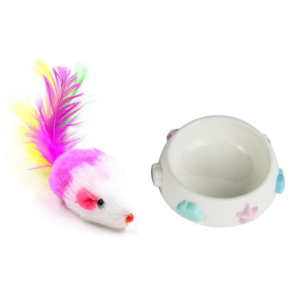 cat bowls & feeders 4pcs toy with feather in the mouse feathers 1x white pet products bowl water
cat bowls & feeders 4pcs toy with feather in the mouse feathers 1x white pet products bowl water