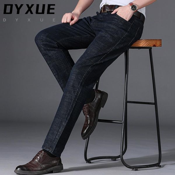 men's jeans business classic pants straight baggy jean man trousers clothing denim male 2021 mens black casual fashion, Blue
men's jeans business classic pants straight baggy jean man trousers clothing denim male 2021 mens black casual fashion, Blue