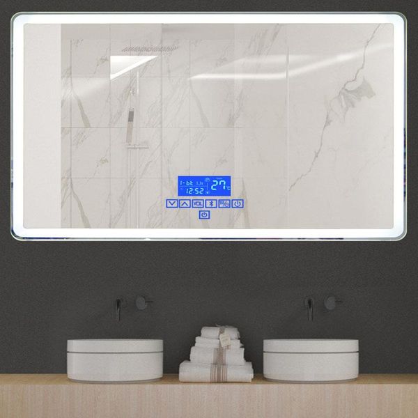 70x90cm led smart bathroom mirror high lumen adjustable warm&white light+bluetooth+anti fog+dimmable touch
70x90cm led smart bathroom mirror high lumen adjustable warm&white light+bluetooth+anti fog+dimmable touch
