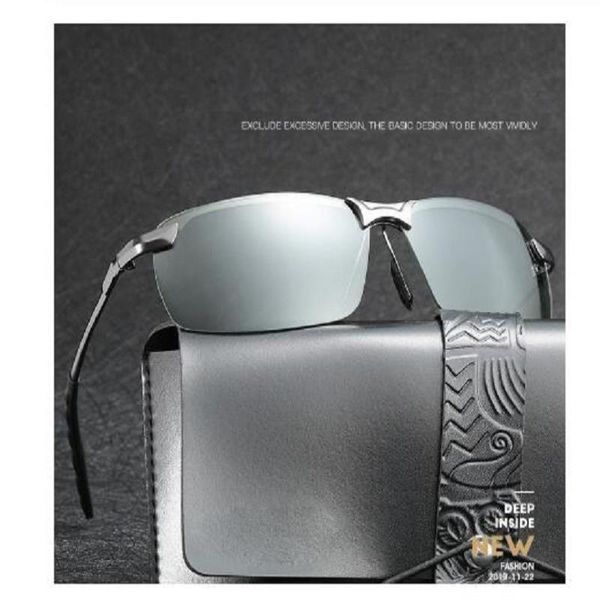 day sunglasses men polarized vision chameleon color male sun driver's driving eyewear pchromic change night glasses glasses jedph, White;black
day sunglasses men polarized vision chameleon color male sun driver's driving eyewear pchromic change night glasses glasses jedph, White;black