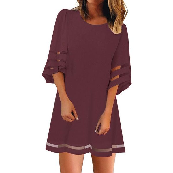 casual dresses womens solid half sleeve dress autumn spring hollow out round collar harajuku mini vestidos robe femme, Black;gray
casual dresses womens solid half sleeve dress autumn spring hollow out round collar harajuku mini vestidos robe femme, Black;gray
