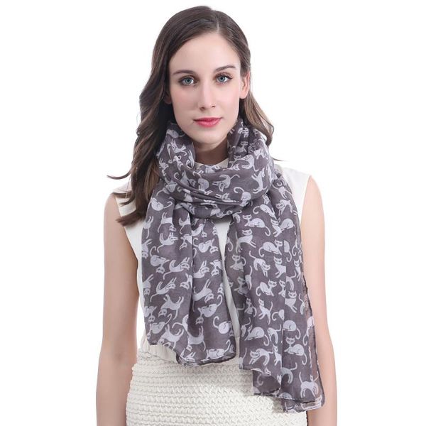 scarves cute cats kittens printed women's large scarf soft lightweight, Blue;gray
scarves cute cats kittens printed women's large scarf soft lightweight, Blue;gray