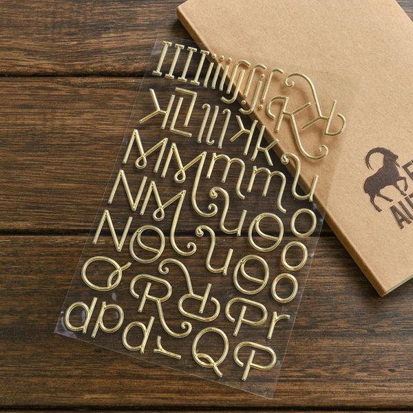 3pcs alphabet gloden english letter stickers for card scrapbook techo journal decor creative diy custom sticker crafts new
3pcs alphabet gloden english letter stickers for card scrapbook techo journal decor creative diy custom sticker crafts new