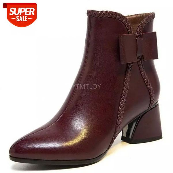 women's ankle boots natural leather shoes plus size autumn and winter short plush warm british casual boots butterfly-knot #4y7l, Black
women's ankle boots natural leather shoes plus size autumn and winter short plush warm british casual boots butterfly-knot #4y7l, Black