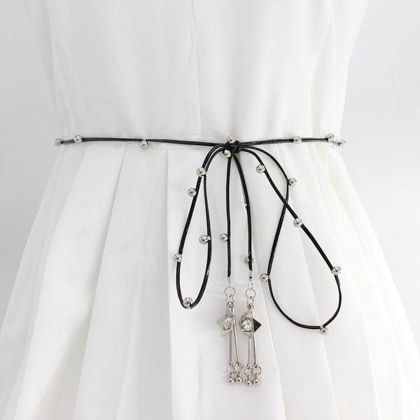 belts 2021 dress women pu knotted waist rope fashion girls beaded chain prom dresses decoration fine ceinture femme, Black;brown
belts 2021 dress women pu knotted waist rope fashion girls beaded chain prom dresses decoration fine ceinture femme, Black;brown