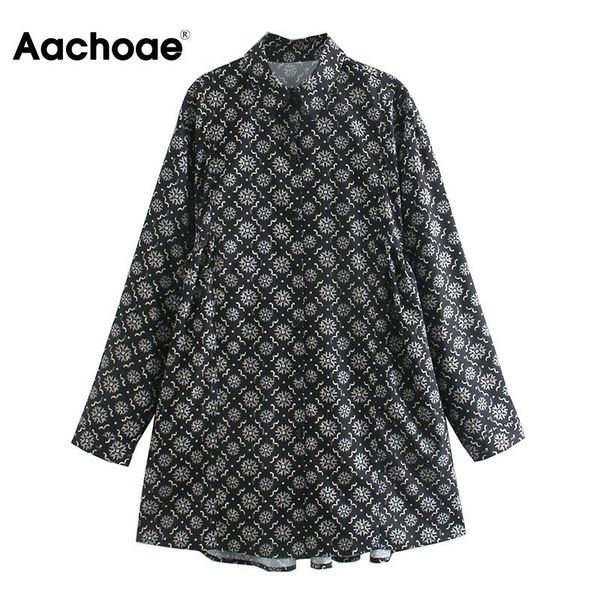 casual dresses aachoae vintage printed mini dress women office wear turn down collar shirt loose long sleeve vestidos, Black;gray
casual dresses aachoae vintage printed mini dress women office wear turn down collar shirt loose long sleeve vestidos, Black;gray