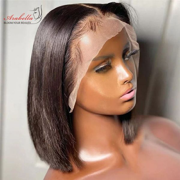 quality upgrade 13x5x2 straight lace front bob wig with baby hair pre plucked bleached knots arabella hair t part 4x4 bob wig, Black
quality upgrade 13x5x2 straight lace front bob wig with baby hair pre plucked bleached knots arabella hair t part 4x4 bob wig, Black