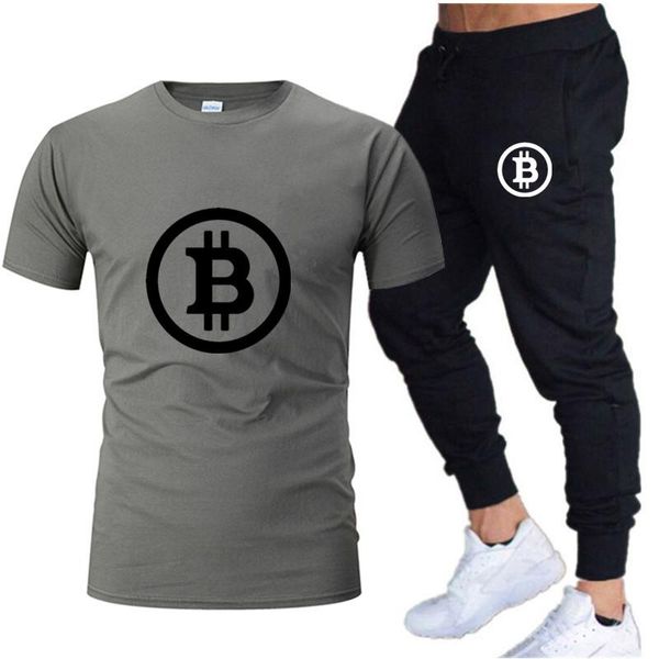 men's tracksuits brand printed b sportswear set pure cotton quick drying gym fitness running suit fashion short sleeve t-shirt + joggin, Gray
men's tracksuits brand printed b sportswear set pure cotton quick drying gym fitness running suit fashion short sleeve t-shirt + joggin, Gray
