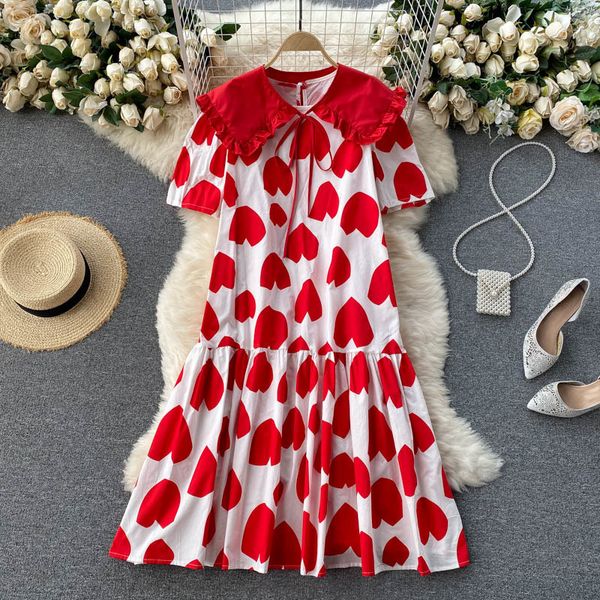 casual dresses south korea's dongdaemun 2021 sweet and age-reducing shawl big lapel western-style print loose ruffle dress yifp, Black;gray
casual dresses south korea's dongdaemun 2021 sweet and age-reducing shawl big lapel western-style print loose ruffle dress yifp, Black;gray