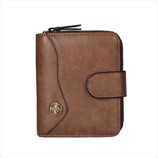vintage leather men wallet multi function short mens zipper buckle coin purse brand card pocket clutch, Red;black
vintage leather men wallet multi function short mens zipper buckle coin purse brand card pocket clutch, Red;black