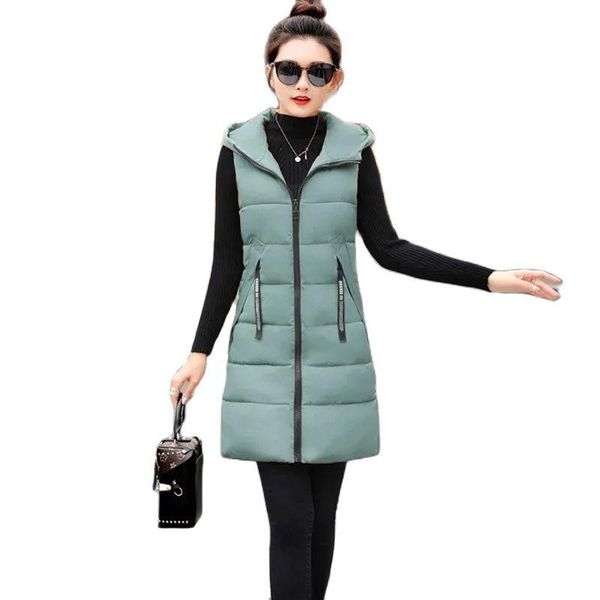 women's down & parkas 2021 autumn winter fashion jackets mid-length loose thicken warm female vest comfortable sleeveless ladies coats, Black
women's down & parkas 2021 autumn winter fashion jackets mid-length loose thicken warm female vest comfortable sleeveless ladies coats, Black