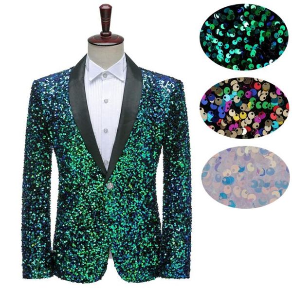 blazer men suits three-dimensional discoloration sequins jacket mens stage costumes singers clothes dance star style dress green bai95, White;black
blazer men suits three-dimensional discoloration sequins jacket mens stage costumes singers clothes dance star style dress green bai95, White;black