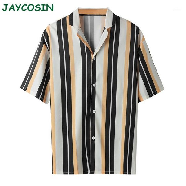 jaycosin men clothes 2019 summer striped print shirt men fashion casual short sleeve turndown collar shirt streetwear 11271, White;black
jaycosin men clothes 2019 summer striped print shirt men fashion casual short sleeve turndown collar shirt streetwear 11271, White;black