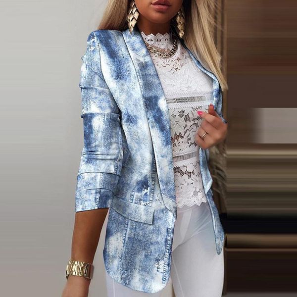 women's suits & blazers fashion slim suit blazer spring casual elegant office lady long sleeve notched collar autumn women print cardig, White;black
women's suits & blazers fashion slim suit blazer spring casual elegant office lady long sleeve notched collar autumn women print cardig, White;black