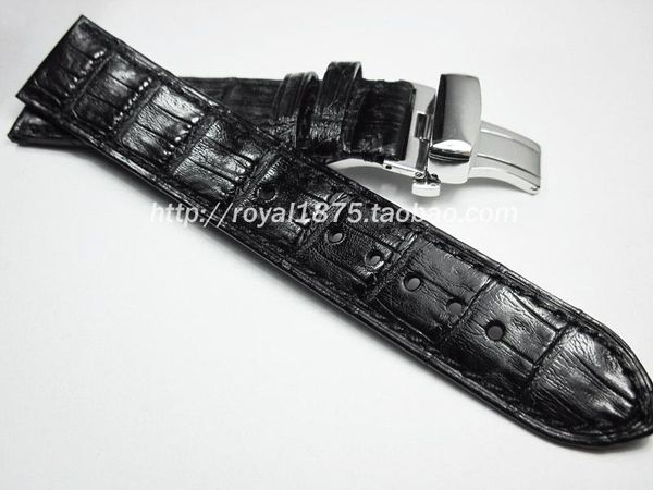 watch bands alligator leather strap wristband genuine band 21mm men accessories butterfly buckle watchband, Black;brown
watch bands alligator leather strap wristband genuine band 21mm men accessories butterfly buckle watchband, Black;brown