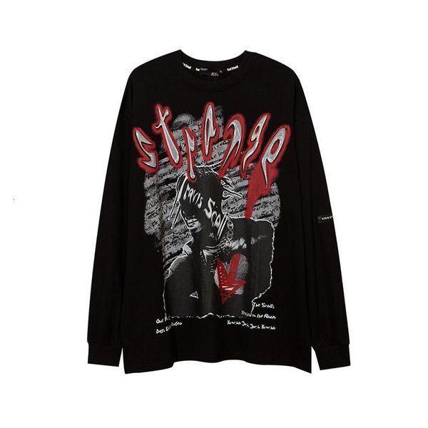 chaopai high street printed long sleeve pullover bottoming shirt ins men's round neck sweater youth hip hop large length t, Black
chaopai high street printed long sleeve pullover bottoming shirt ins men's round neck sweater youth hip hop large length t, Black