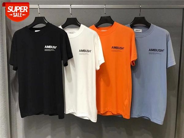 AMBUSH T-shirt Wen 1:1 Height Quality Solid Summer Style 2019 NEW Arrived T shirts Top tees Hip Hop AMBUSH Cotton T shirt #550P, White;black
AMBUSH T-shirt Wen 1:1 Height Quality Solid Summer Style 2019 NEW Arrived T shirts Top tees Hip Hop AMBUSH Cotton T shirt #550P, White;black