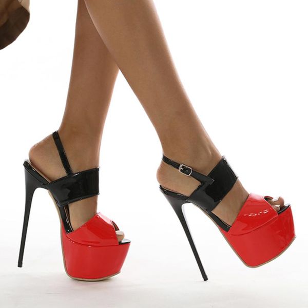 sandals women super high 16 cm heel peep toe slingback party shoes 2022 summer color matching heeled lady, Black
sandals women super high 16 cm heel peep toe slingback party shoes 2022 summer color matching heeled lady, Black