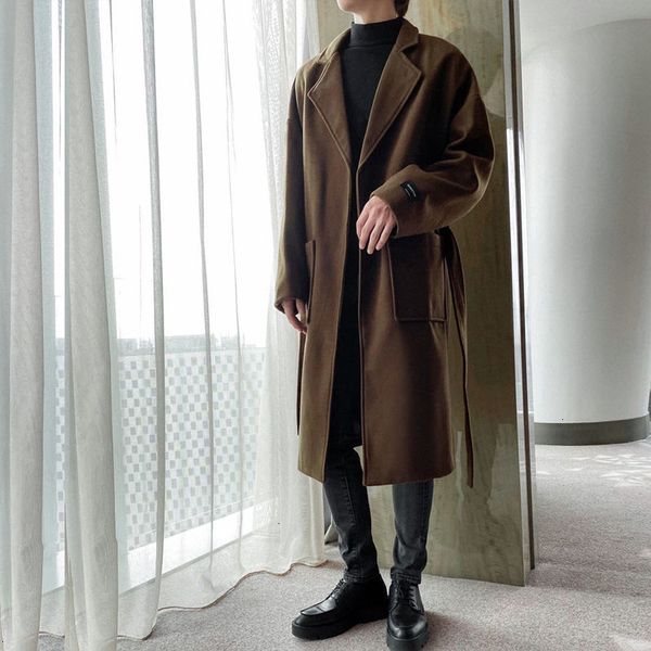 2021 cardigan men's warm fashion casual long men wild winter oversize woolen coat mens overcoat maq7, Black
2021 cardigan men's warm fashion casual long men wild winter oversize woolen coat mens overcoat maq7, Black