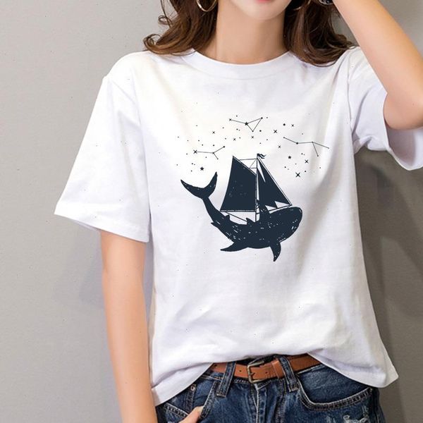 summer 2021 casual women t shirts ulzzang streetwear whale and stars print tshirt harajuku short sleeve t shirt, White
summer 2021 casual women t shirts ulzzang streetwear whale and stars print tshirt harajuku short sleeve t shirt, White