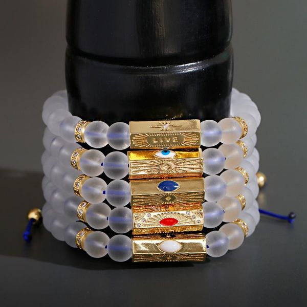 beaded, strands classic handmade moonstone braided wrap bracelet & bangle men evil eye charm femme women gift, Black
beaded, strands classic handmade moonstone braided wrap bracelet & bangle men evil eye charm femme women gift, Black