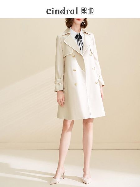 women's trench coats spring and autumn 2021 windbreaker middle length design sense temperament splicing this year's, Tan;black
women's trench coats spring and autumn 2021 windbreaker middle length design sense temperament splicing this year's, Tan;black