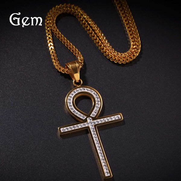 personalized stainless steel anhe key cross pendant high grade stainless steel trendy hip hop accessories, Silver
personalized stainless steel anhe key cross pendant high grade stainless steel trendy hip hop accessories, Silver