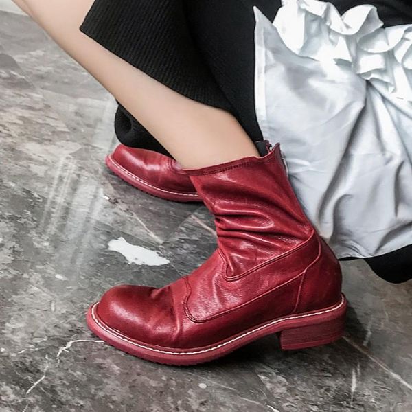 boots pxelena luxury back zip ankle women genuine leather sheepskin low heels british fashion soft autumn shoes wing tip 34-42, Black
boots pxelena luxury back zip ankle women genuine leather sheepskin low heels british fashion soft autumn shoes wing tip 34-42, Black