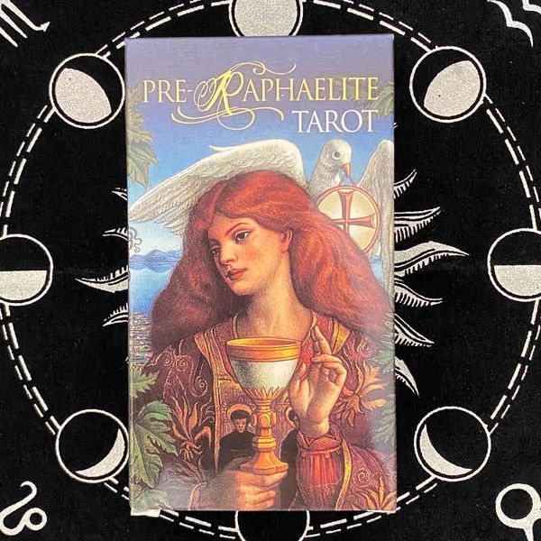 pre-raphaelite new 78 oracles cards divination fate beginners tarot deck board game for adult
pre-raphaelite new 78 oracles cards divination fate beginners tarot deck board game for adult