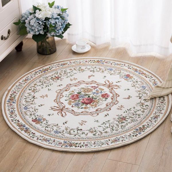 carpets winlife pastoral style round area rug floral mat european decorative washable table computer chair bedroom
carpets winlife pastoral style round area rug floral mat european decorative washable table computer chair bedroom