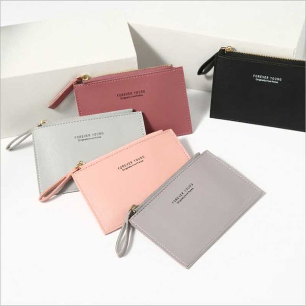 card holders fashion ultra-thin coins bag id holder purse solid color pu leather women men wallet mini business case, Brown;gray
card holders fashion ultra-thin coins bag id holder purse solid color pu leather women men wallet mini business case, Brown;gray